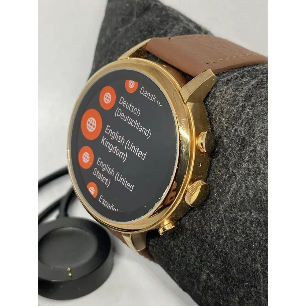 Fossil Gen 4 Authentic Digital Dial Smart Watch Custom Band FTW6016 LT343